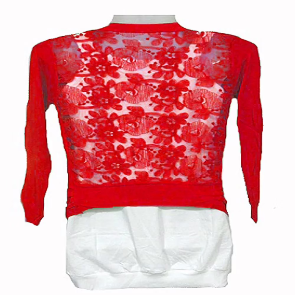 Stylish Red Shrug - Image 2