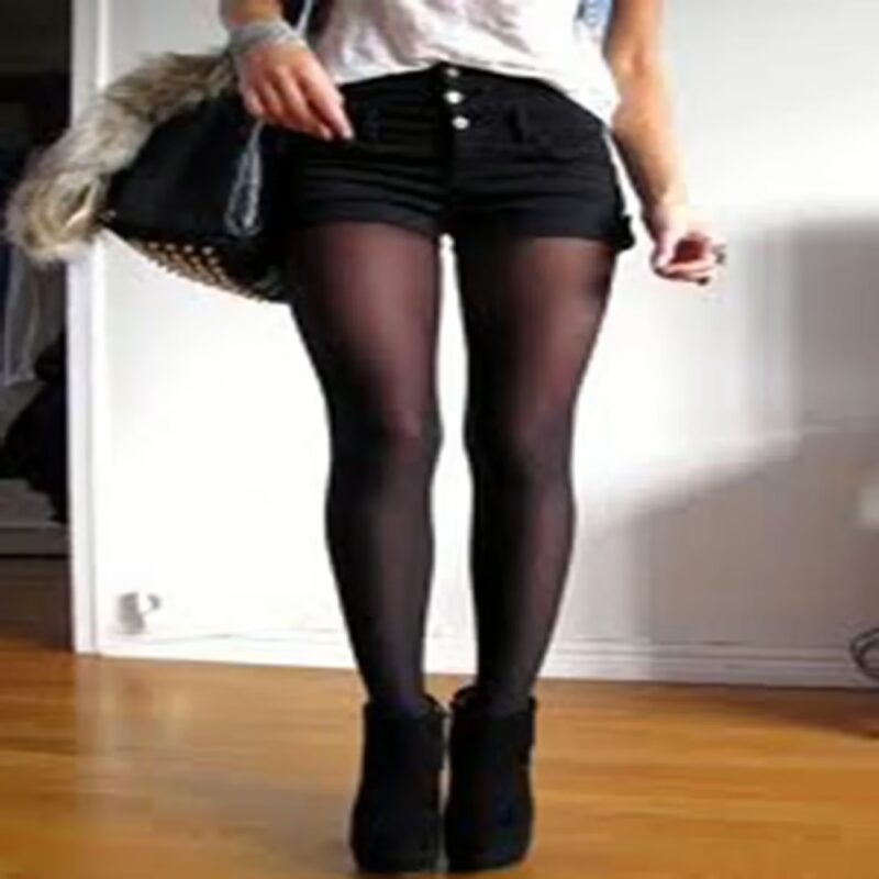 Tex Black Pantyhose Women Tights