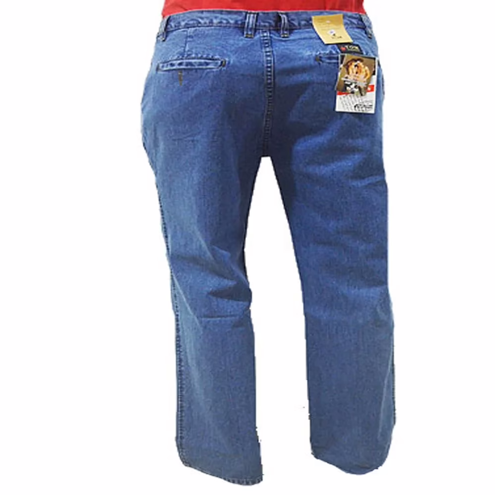 Straight Long Blue Jeans - Image 4