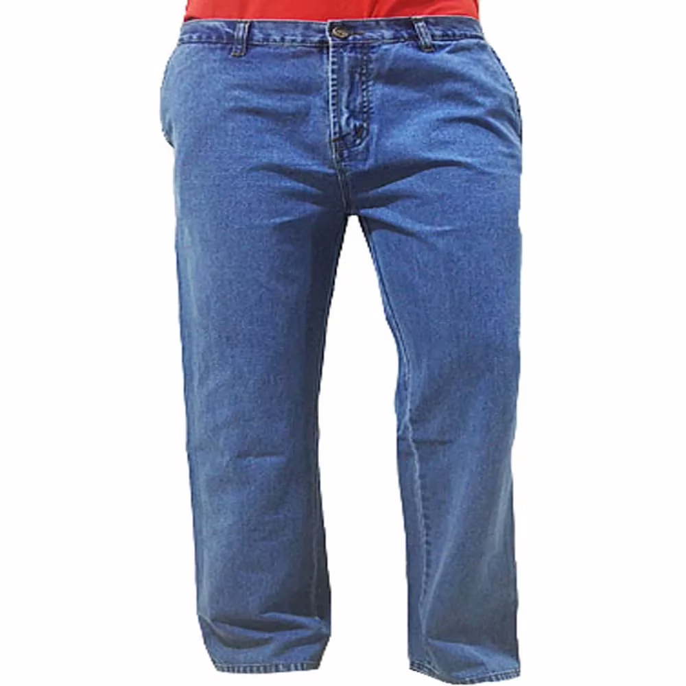 Straight Long Blue Jeans - Image 3