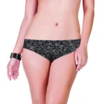 Trendy Black Printed Brief