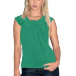 Violet - Fashionable Funky Green Top