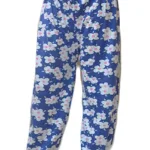 Voguish Blue Floral Afghani Harem