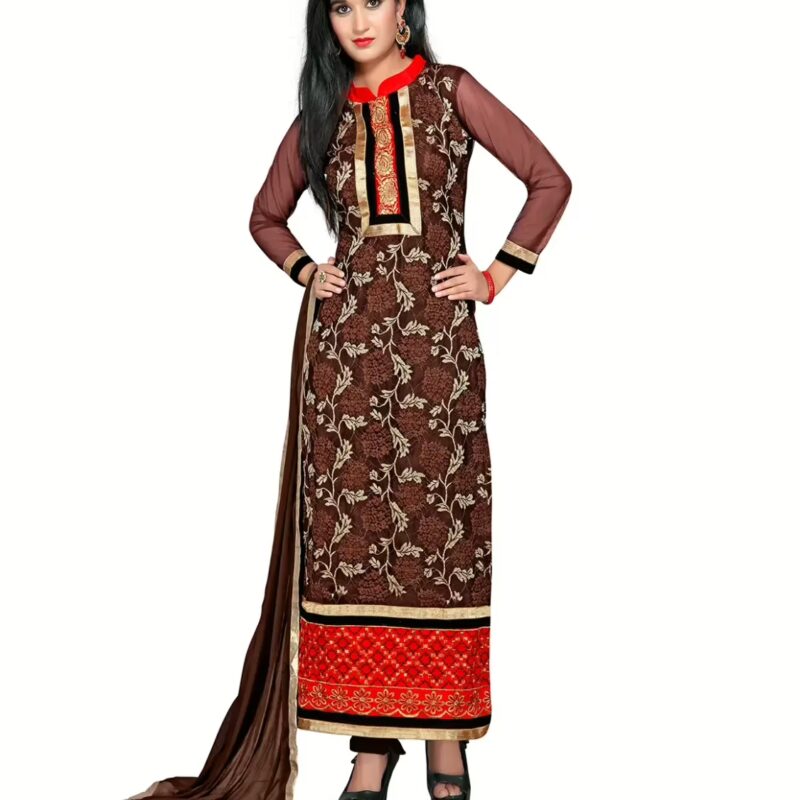 Trendz Apparels Afreen With Fancy Dupatta