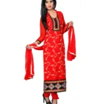 Trendz Apparels Afreen With Fancy Dupatta