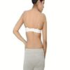 White Transparent Straps Bra Pack Of Two - Image 2