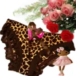 Alluring Animal Print Bridal Brief