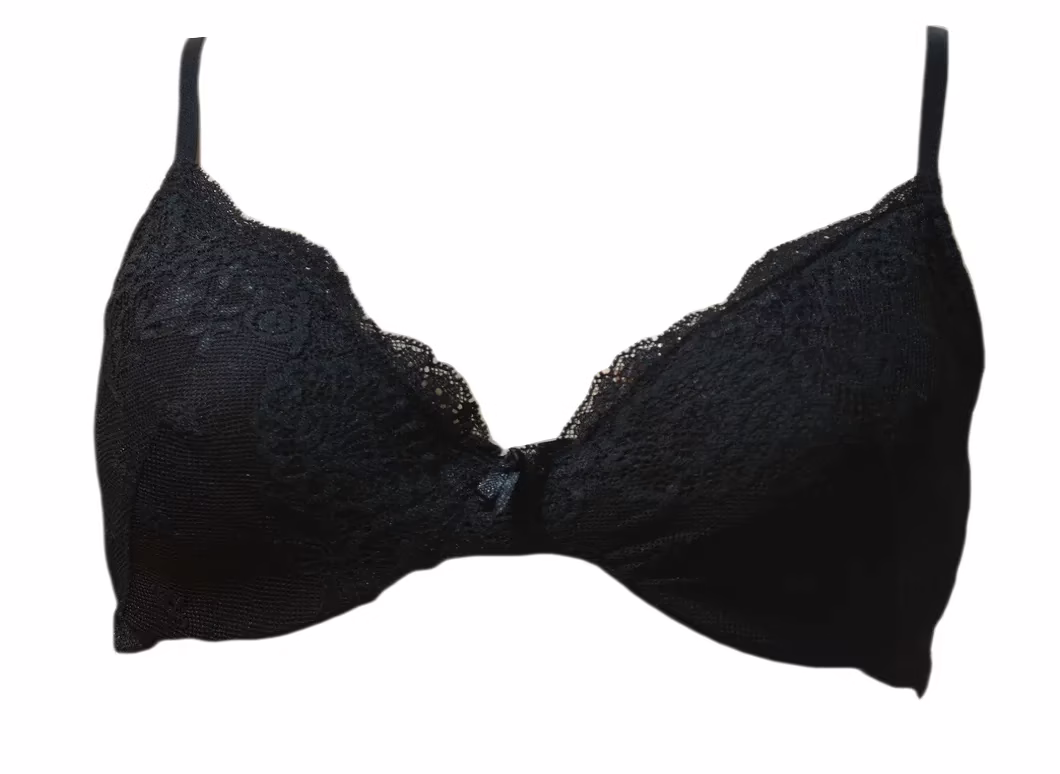 About U Underwired Padded Black Bra - Image 2