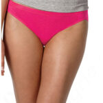 Lady Lyca-Pink Hi Cut Hipster