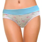 Liz- High Cut Sky Blue Panty
