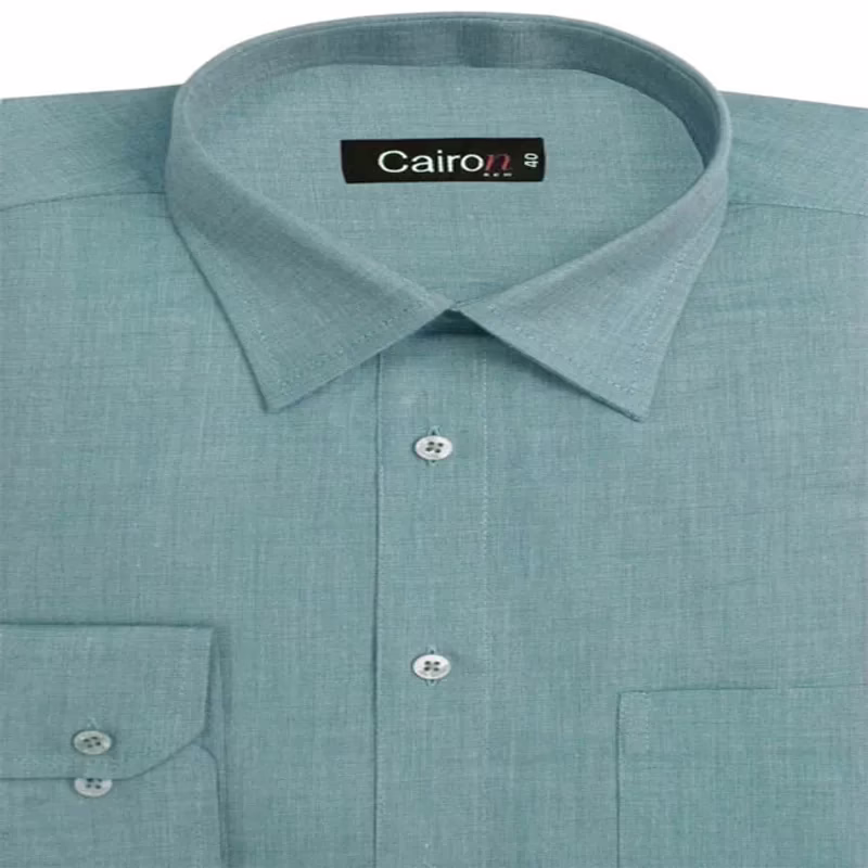 GREEN SOLID EXECUTIVE FORMAL SHIRT