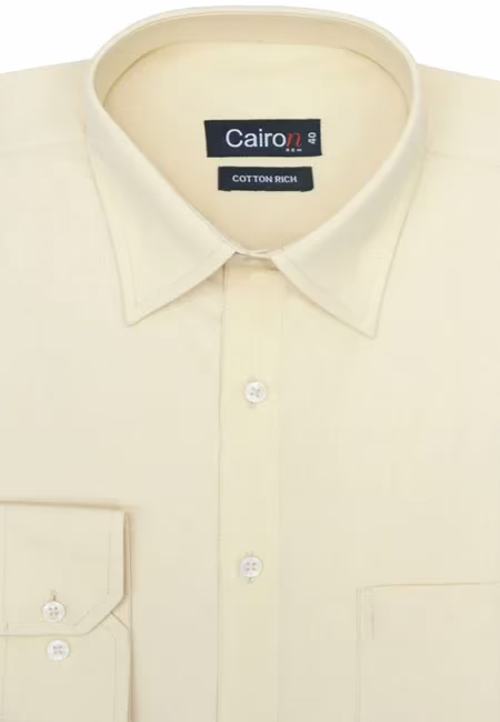 CAIRON LEMON SOLID EXECUTIVE FORMAL SHIRT - Image 2