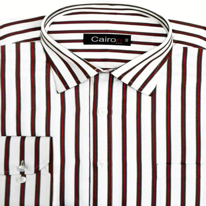 Red Stripe Executive Formal Shirt