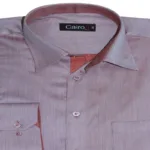 Maroon Solid Executive Formal Shirt