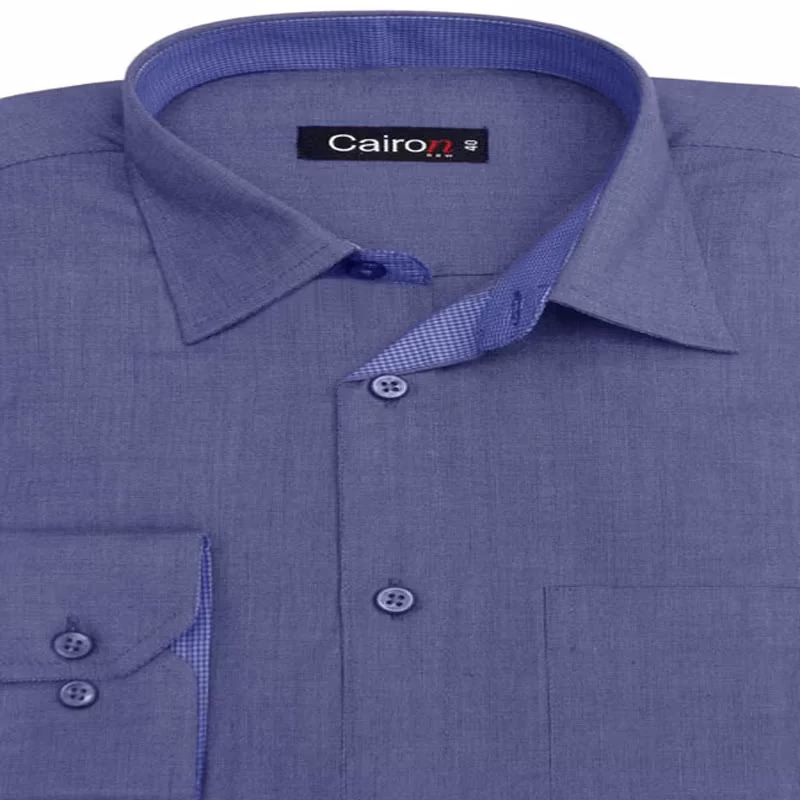 Blue Solid Clubwear Shirt