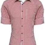 CAIRON RED CHECK CASUAL SHIRT