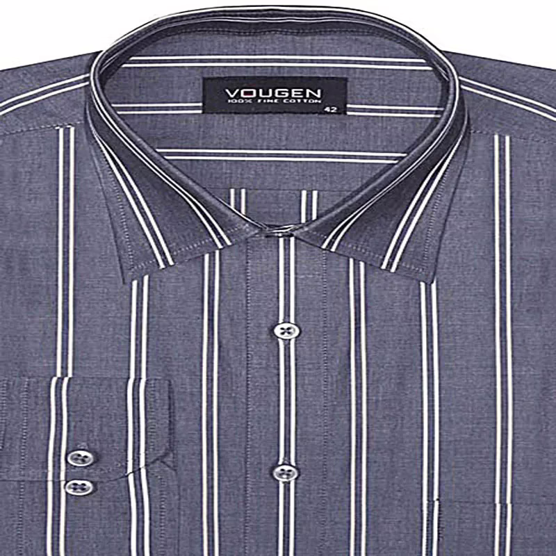 Blue Stripes Premium Formal Shirt