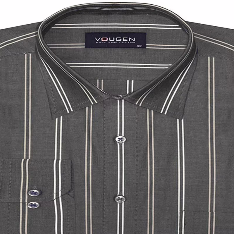 BLACK STRIPE PREMIUM FORMAL SHIRT