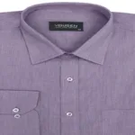 PURPLE SOLID OXFORD PREMIUM FORMAL SHIRT