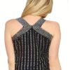 50% Off On Studded Black Top - Image 2