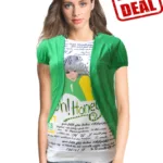 60% Off On Graphic Shrug Attached Top