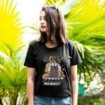 Classy Black Women's Cotton T-Shirts