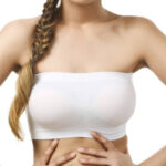 Classic White Tube Bandeau Bra