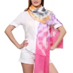 Uniscarf Tie And Die Pink Panther Beach Stole