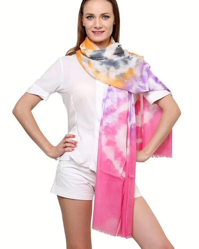 Uniscarf Tie And Die Pink Panther Beach Stole