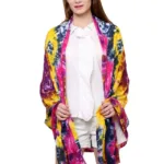 Uniscarf Tie and Die Rainbow Beach Stole