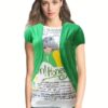 Wholesale Oh Honey Graphic Printed Shrug Attached Top ( 3PC) - Image 2