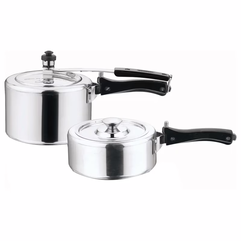 Home Zone (ISI) Combo Of 2 Litre & 3 Litre Pressure Cookers