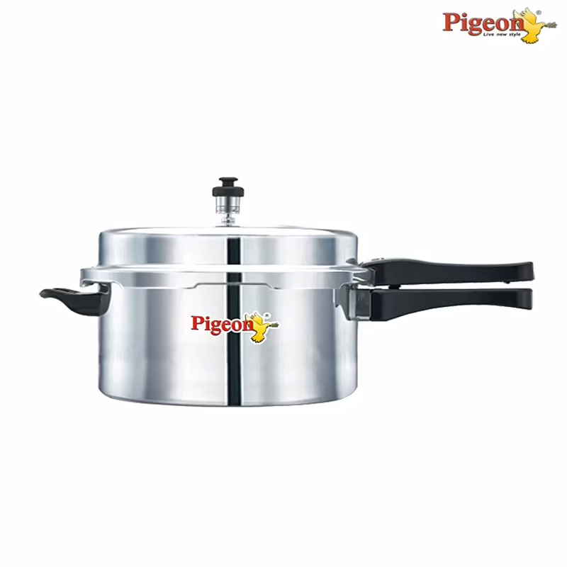 Pigeon Outer Lid Aluminium Pressure Cooker - 5 Ltr.