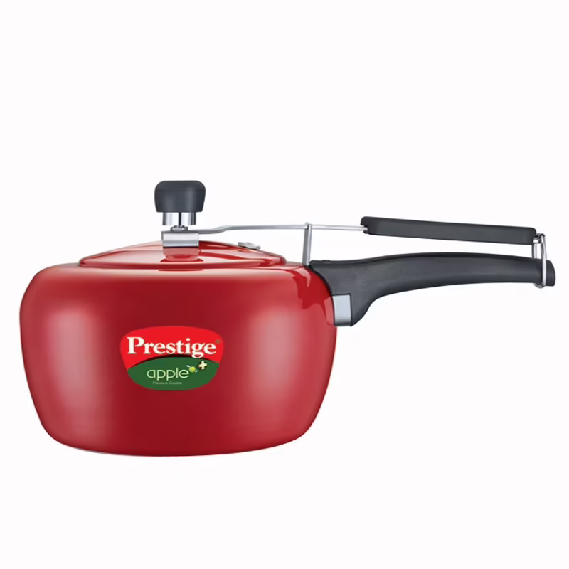 Prestige Apple Plus 2 LTR Red Inner Lid - Aluminium Pressure Cooker