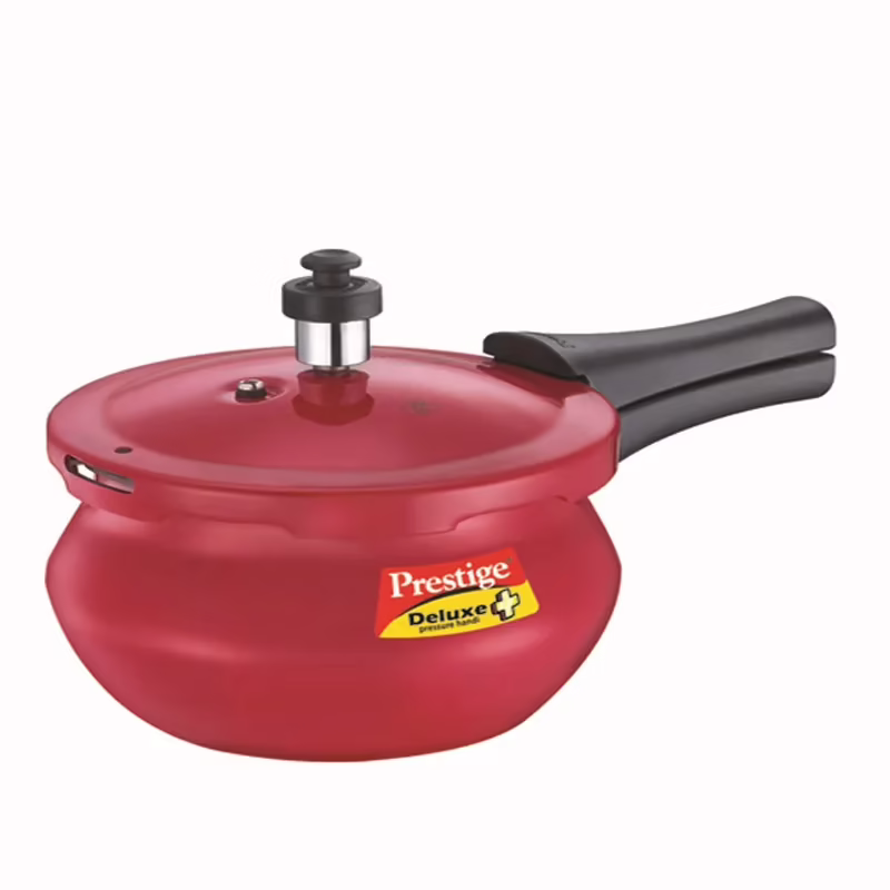 Prestige Deluxe Plus 2 Ltr Handi Outer Lid - Aluminium Pressure Cooker
