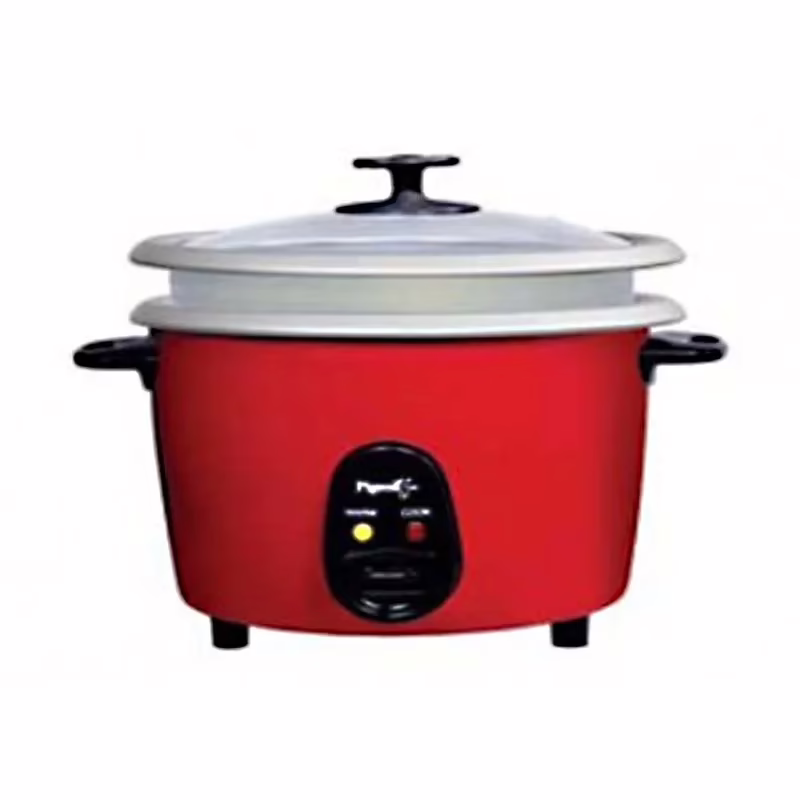 Pigeon 1.8 L Joy Unlimited DX Double Pot Rice Cooker Red