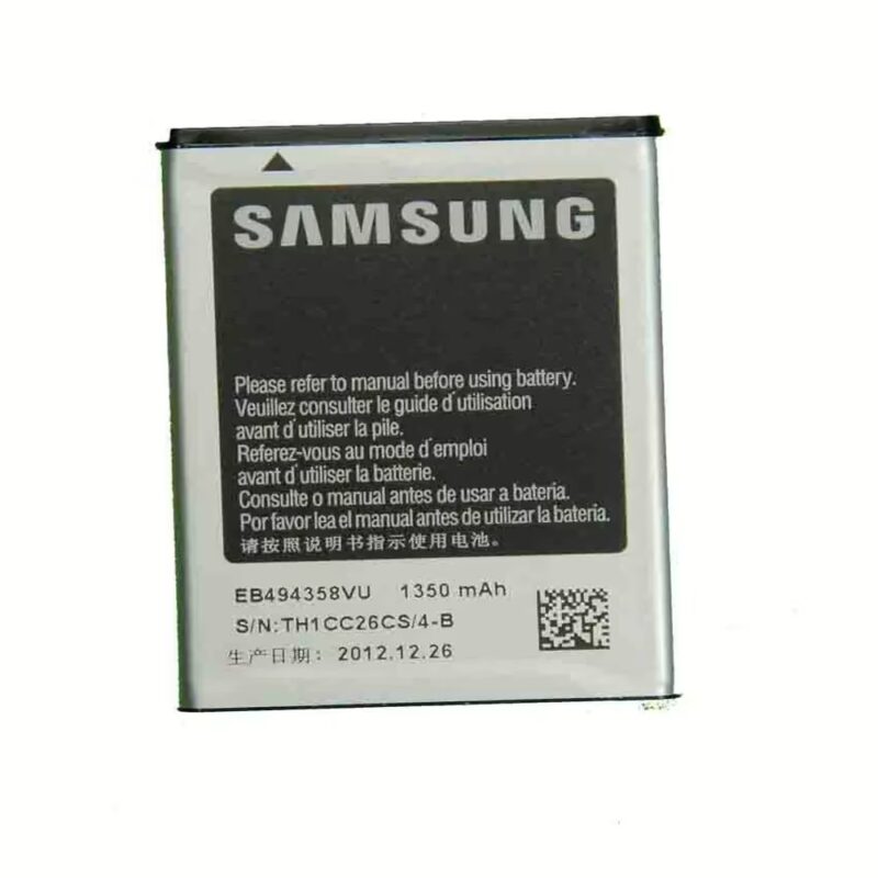Samsung GT-S5830, GT-S5670, GT-S5570, GT-B5512 Original Mobile Battery of the model EB494358VU