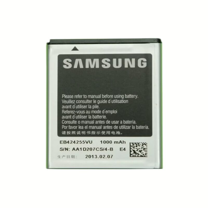Samsung GT-S3353, Chat 335 Original Mobile Battery of the model EB424255VU with 1000 mAh