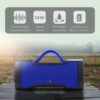 Boat Stone 1000 14 W Bluetooth Speaker  (Navy Blue, Stereo Channel) - Image 3