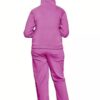 Purple Girls 2 Pcs Sweatsuit and Sweatpant Set - Image 2