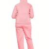 Peach Girls 2 Pcs Sweatsuit and Sweatpant Set - Image 2