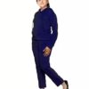 Navy Girls 2 Pcs Sweatsuit and Sweatpant Set - Image 2