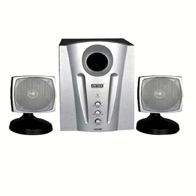 Intex IT-2000 SBJ 2.1 Speakers - Silver & Black