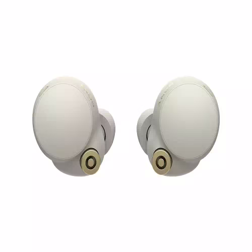 SONY WF-1000XM4 Industry Leading Noise Cancellation Bluetooth Headset??(Silver, True Wireless)