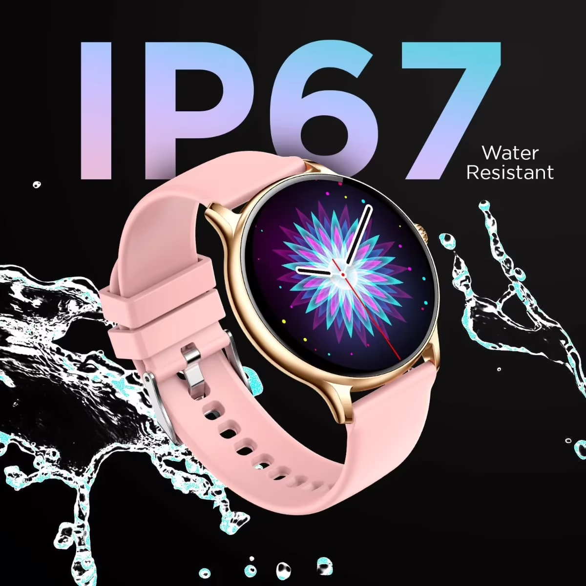 Fire-Boltt Phoenix Smart Pink Watch - Image 5