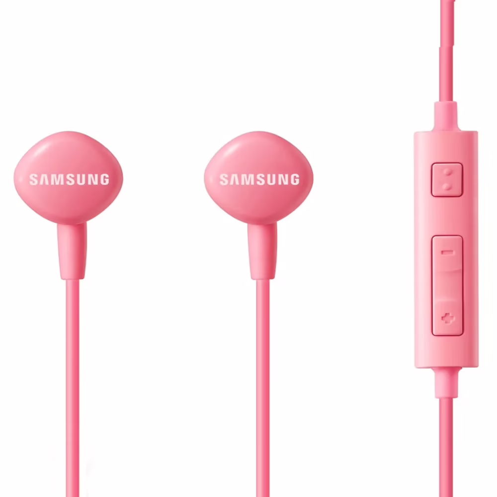 Samsung HS 130 In Ear Wired Earphones With Mic Pink