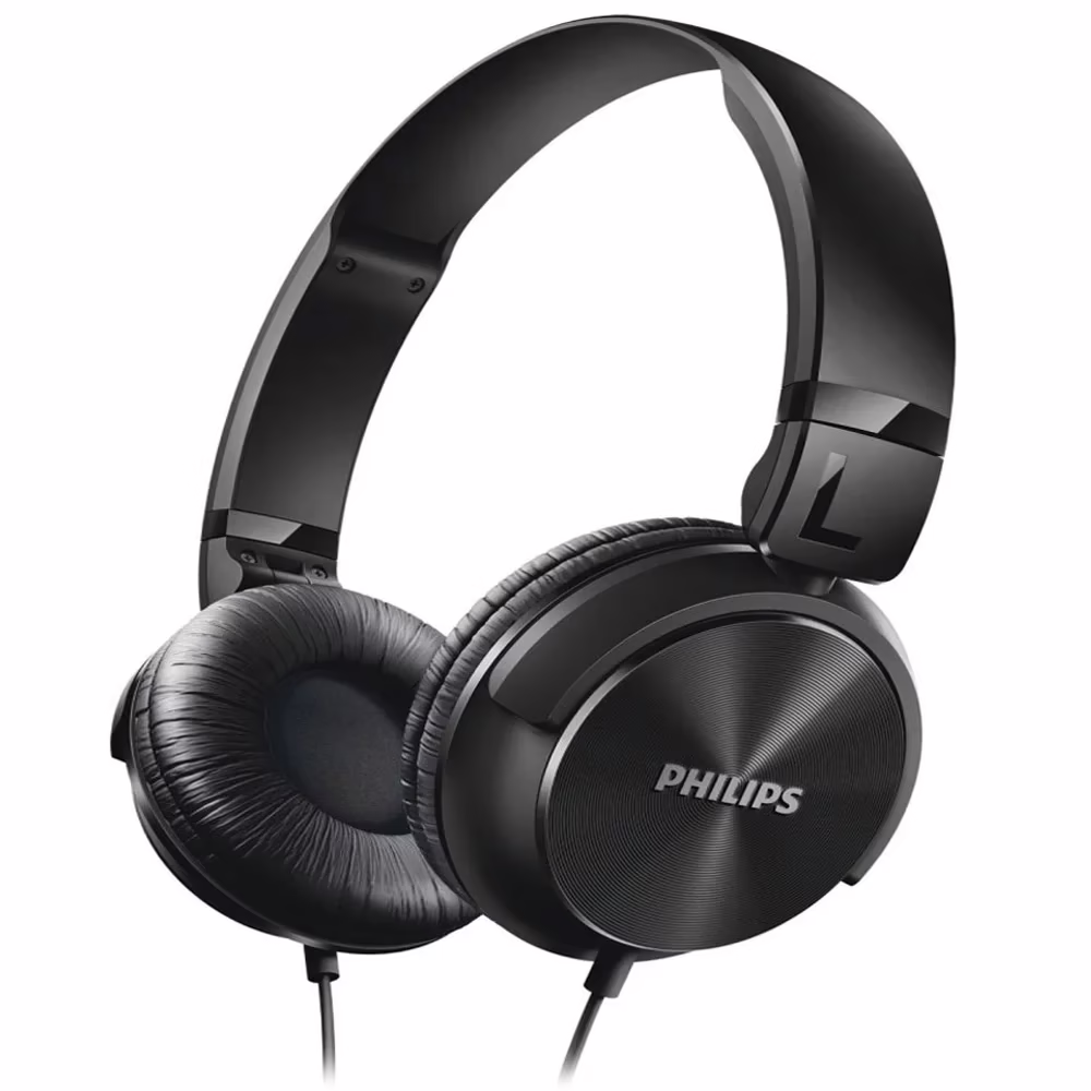 Philips SHL3060BK/00 Over Ear Wired Headphone Without Mic - Black