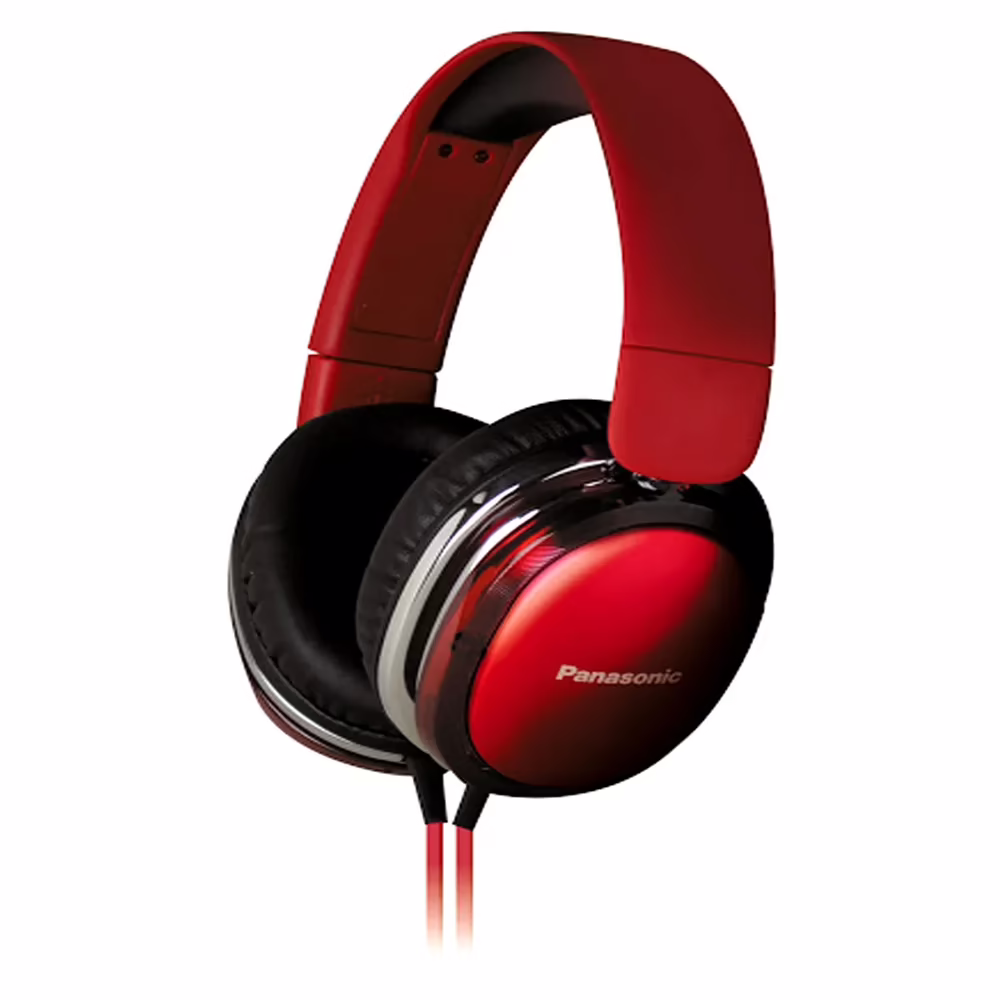 Panasonic RP-HX350E-R Over Ear HeadphonesNo (Red)