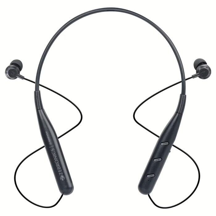Zebronics ZEB-SYMPHONY Bluetooth Headset Black, In the Ear