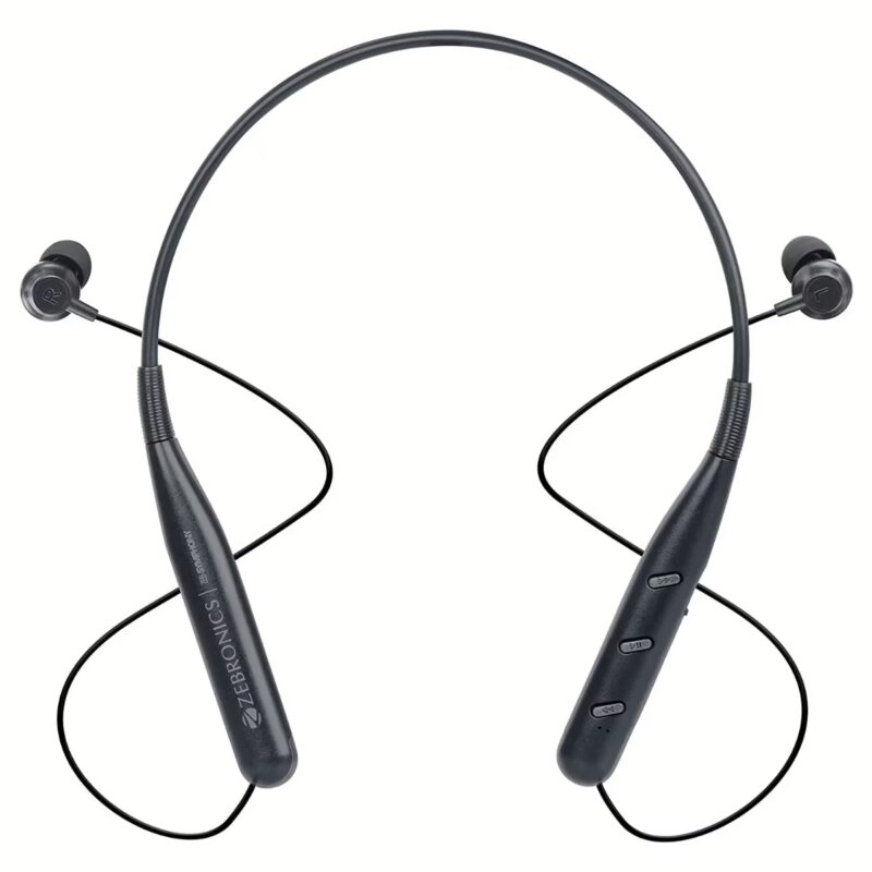 Zebronics ZEB-SYMPHONY Bluetooth Headset Black, In the Ear
